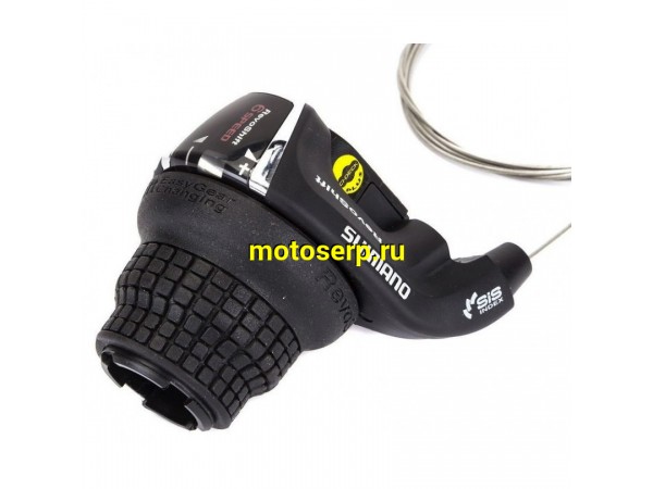 Купить  Шифтер круглый SL-RS35 SHIMANO левый  (Шимано) шифтер 3ск. Вело (шт) (Мир 02699 (Золотник ASLRS35LSBP купить с доставкой по Москве и России, цена, технические характеристики, комплектация фото  - motoserp.ru