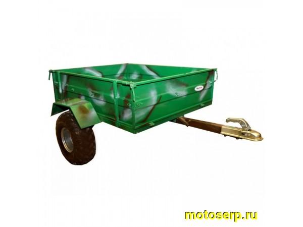 Купить  Прицеп металический для сцепки с ATV 1350х1050х325 мм, 300кг, фаркоп, колеса 8  (шт) (MM 96779 купить с доставкой по Москве и России, цена, технические характеристики, комплектация фото  - motoserp.ru