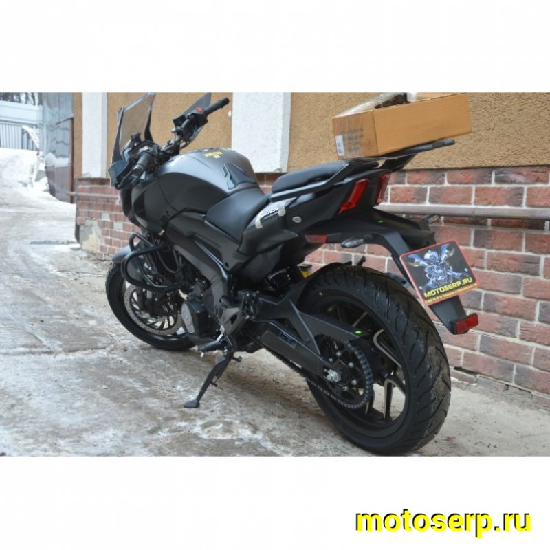 Купить  ====Мотоцикл BAJAJ Dominar 400 Touring (Доминар 400) ЧЕРН. 2023г. нейкид 390cc; ABS; 6 ск; 39.9л/с, двигатель КТМ DUKE; 4 клап; 3 свечи на цил (шт) купить с доставкой по Москве и России, цена, технические характеристики, комплектация фото  - motoserp.ru