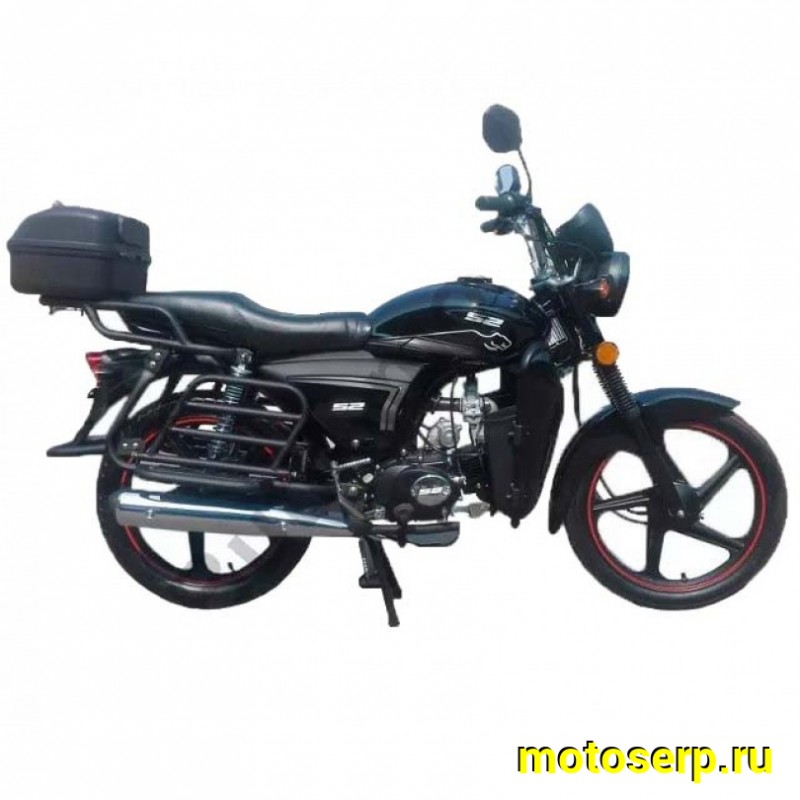 Купить  ====Мопед ALPHA YAGUAR NEW 50/110 (+ЦПГ) (Альфа Ягуар Нью 50/110)  4Т; 50/110cc (поршн ; колеса 17"литые; 4пер, эл. старт; тахометр (шт) (R3 купить с доставкой по Москве и России, цена, технические характеристики, комплектация фото  - motoserp.ru