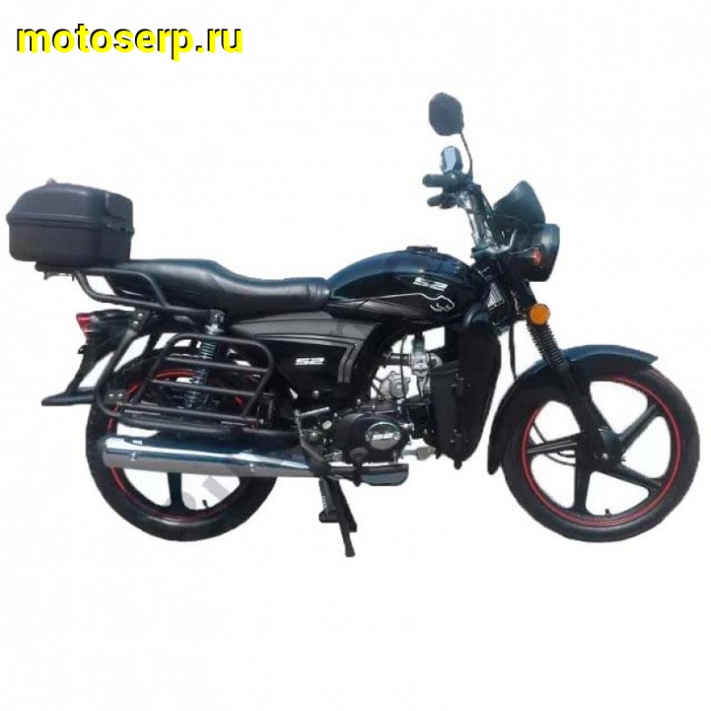 Купить  ====Мопед ALPHA YAGUAR NEW 50/110 (+ЦПГ) (Альфа Ягуар Нью 50/110)  4Т; 50/110cc (поршн ; колеса 17"литые; 4пер, эл. старт; тахометр (шт) (R3 купить с доставкой по Москве и России, цена, технические характеристики, комплектация фото  - motoserp.ru