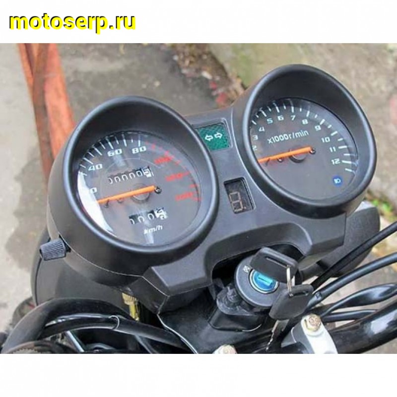 Купить  ====Мопед ALPHA YAGUAR NEW 50/110 (+ЦПГ) (Альфа Ягуар Нью 50/110)  4Т; 50/110cc (поршн ; колеса 17"литые; 4пер, эл. старт; тахометр (шт) (R3 купить с доставкой по Москве и России, цена, технические характеристики, комплектация фото  - motoserp.ru
