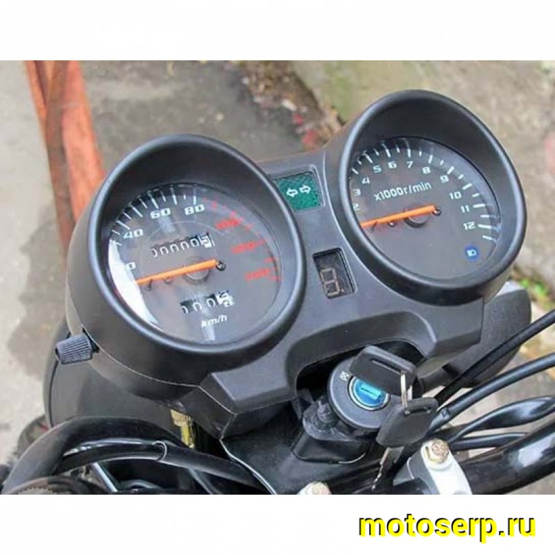 Купить  ====Мопед ALPHA YAGUAR NEW 50/110 (+ЦПГ) (Альфа Ягуар Нью 50/110)  4Т; 50/110cc (поршн ; колеса 17"литые; 4пер, эл. старт; тахометр (шт) (R3 купить с доставкой по Москве и России, цена, технические характеристики, комплектация фото  - motoserp.ru