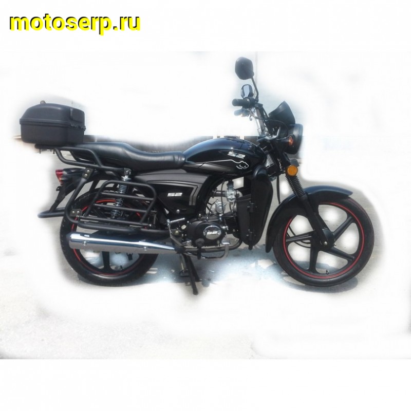 Купить  ====Мопед ALPHA YAGUAR NEW 50/110 (+ЦПГ) (Альфа Ягуар Нью 50/110)  4Т; 50/110cc (поршн ; колеса 17"литые; 4пер, эл. старт; тахометр (шт) (R3 купить с доставкой по Москве и России, цена, технические характеристики, комплектация фото  - motoserp.ru