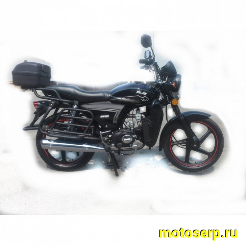Купить  ====Мопед ALPHA YAGUAR NEW 50/110 (+ЦПГ) (Альфа Ягуар Нью 50/110)  4Т; 50/110cc (поршн ; колеса 17"литые; 4пер, эл. старт; тахометр (шт) (R3 купить с доставкой по Москве и России, цена, технические характеристики, комплектация фото  - motoserp.ru
