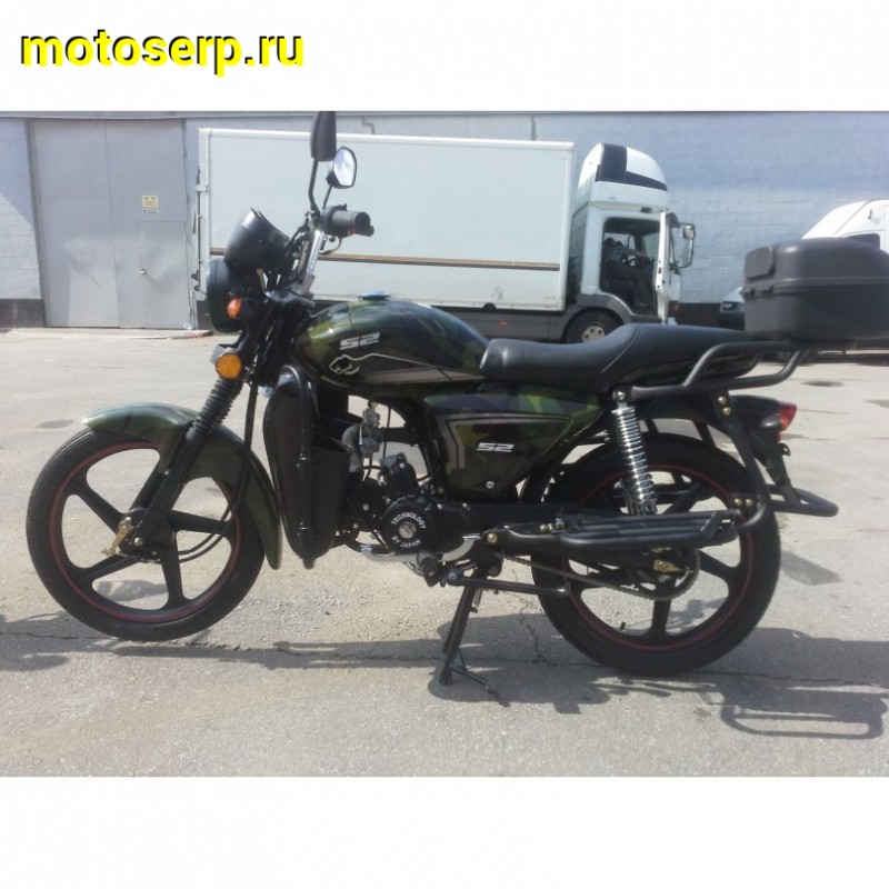 Купить  ====Мопед ALPHA YAGUAR NEW 50/110 (+ЦПГ) (Альфа Ягуар Нью 50/110)  4Т; 50/110cc (поршн ; колеса 17"литые; 4пер, эл. старт; тахометр (шт) (R3 купить с доставкой по Москве и России, цена, технические характеристики, комплектация фото  - motoserp.ru