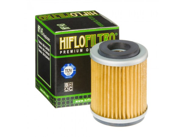 Купить  Масл. фильтр HI FLO HF143 (SF 2004) 36291 JP (шт) купить с доставкой по Москве и России, цена, технические характеристики, комплектация фото  - motoserp.ru