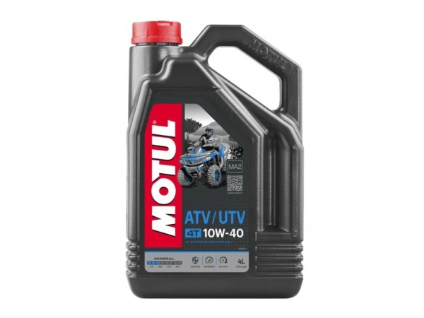 Купить  Масло MOTUL ATV-UTV  4T 10W40 минер. 4L (шт) (MOTUL 113921 купить с доставкой по Москве и России, цена, технические характеристики, комплектация фото  - motoserp.ru