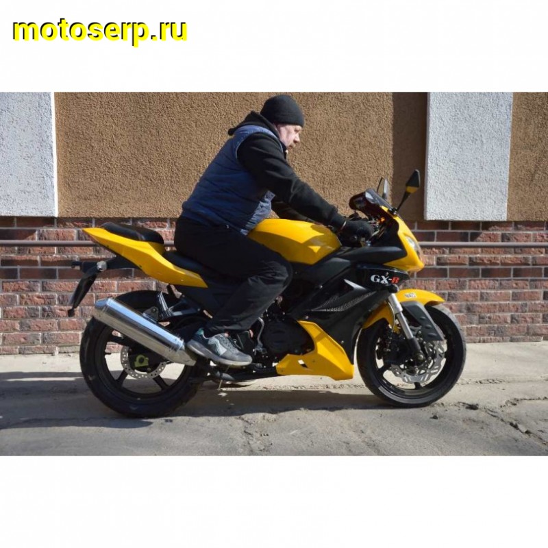 Купить  ====Мотоцикл GX GXR 250 (RXM250F) бело-черный 250cc, 4т., возд. охлажд., электростартер/кик стартер, 17"/17",  (шт) купить с доставкой по Москве и России, цена, технические характеристики, комплектация фото  - motoserp.ru