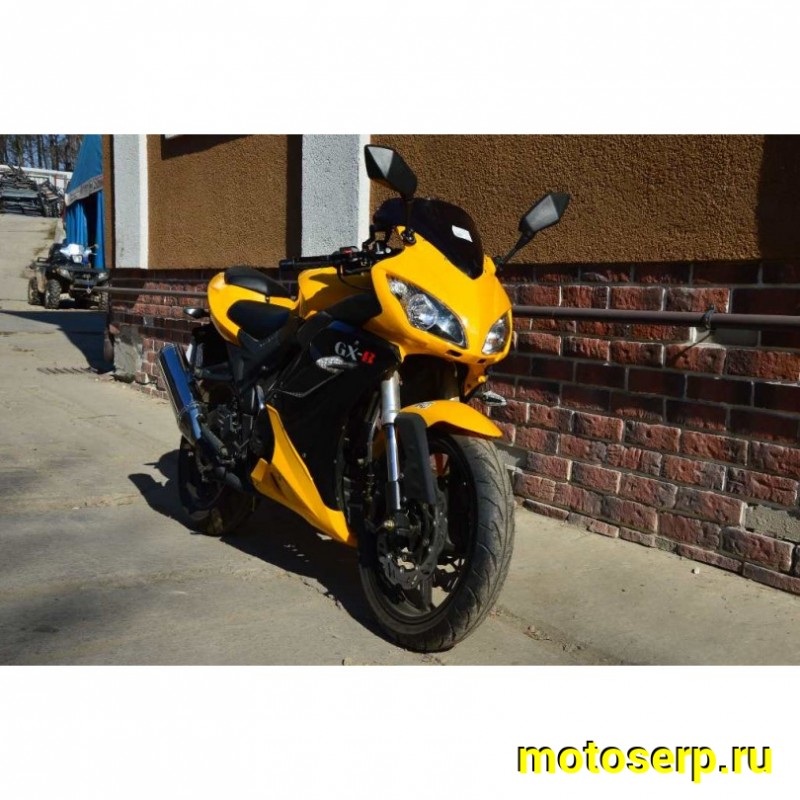 Купить  ====Мотоцикл GX GXR 250 (RXM250F) бело-черный 250cc, 4т., возд. охлажд., электростартер/кик стартер, 17"/17",  (шт) купить с доставкой по Москве и России, цена, технические характеристики, комплектация фото  - motoserp.ru