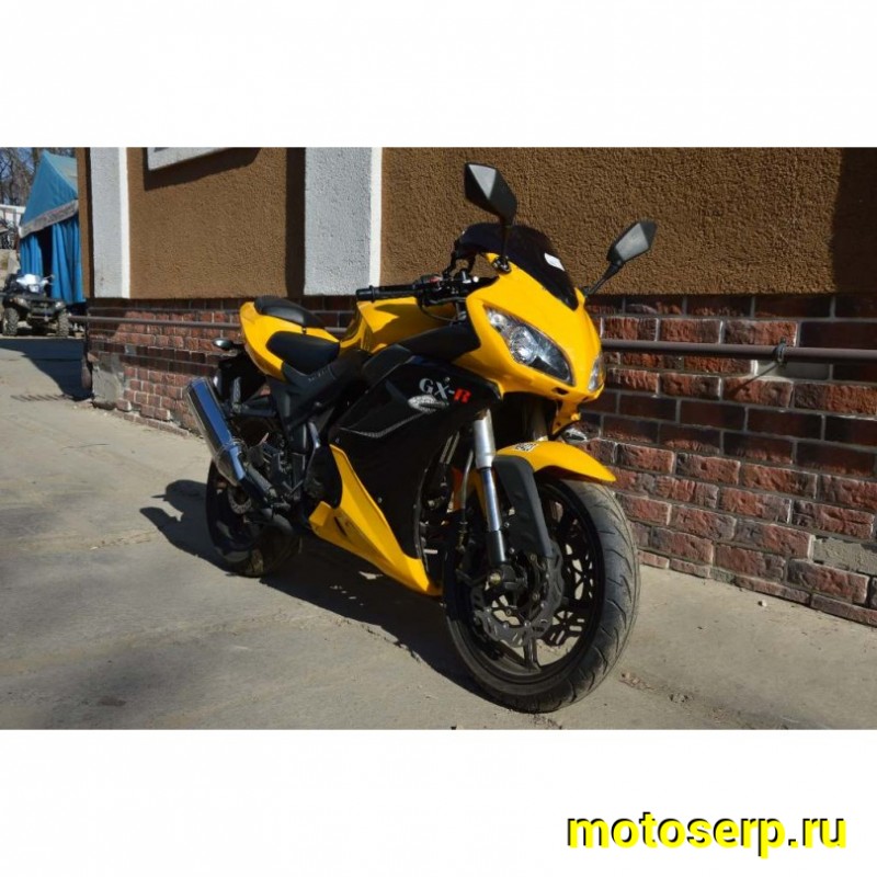 Купить  ====Мотоцикл GX GXR 250 (RXM250F) бело-черный 250cc, 4т., возд. охлажд., электростартер/кик стартер, 17"/17",  (шт) купить с доставкой по Москве и России, цена, технические характеристики, комплектация фото  - motoserp.ru