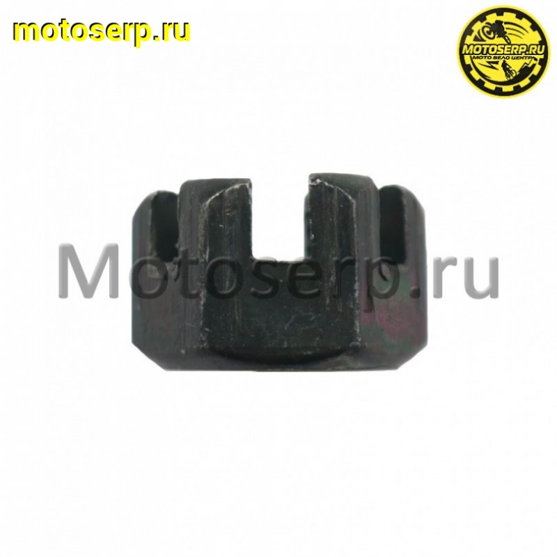 Купить  Гайка колеса, под шплинт (14*1,5 мм) (шт) (ML 10084 купить с доставкой по Москве и России, цена, технические характеристики, комплектация фото  - motoserp.ru
