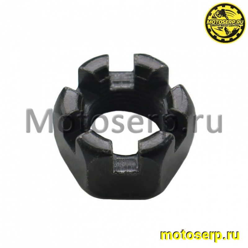 Купить  Гайка колеса, под шплинт (16*1,5 мм) (шт) (ML 10219 купить с доставкой по Москве и России, цена, технические характеристики, комплектация фото  - motoserp.ru