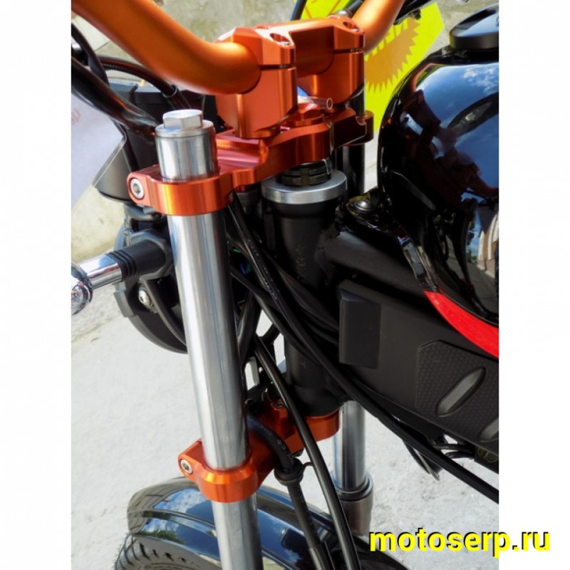 Купить  ====Мотоцикл ММ THUNDER 200 (модернизированная реплика Ямаха Трикер), CBB200, (с ПТС) диск/диск, 19/16" (шт) купить с доставкой по Москве и России, цена, технические характеристики, комплектация фото  - motoserp.ru