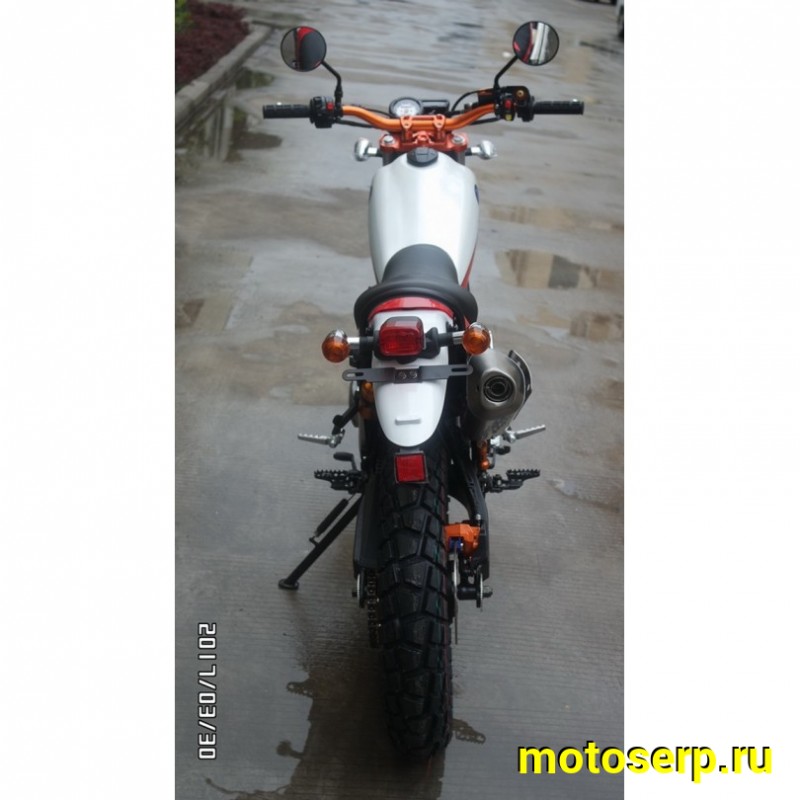 Купить  ====Мотоцикл ММ THUNDER 200 (модернизированная реплика Ямаха Трикер), CBB200, (с ПТС) диск/диск, 19/16" (шт) купить с доставкой по Москве и России, цена, технические характеристики, комплектация фото  - motoserp.ru