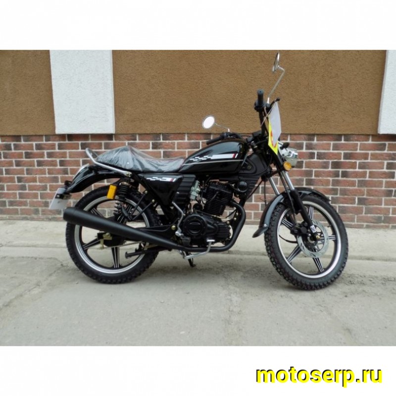 Купить  ====Мотоцикл ММ VENTURE (кафе рейсер) 200cc, CBB200, (с ПТС) с баланс. валом, 4так; 2.75-18" / 100/90-18", диодная светотехника (шт) купить с доставкой по Москве и России, цена, технические характеристики, комплектация фото  - motoserp.ru