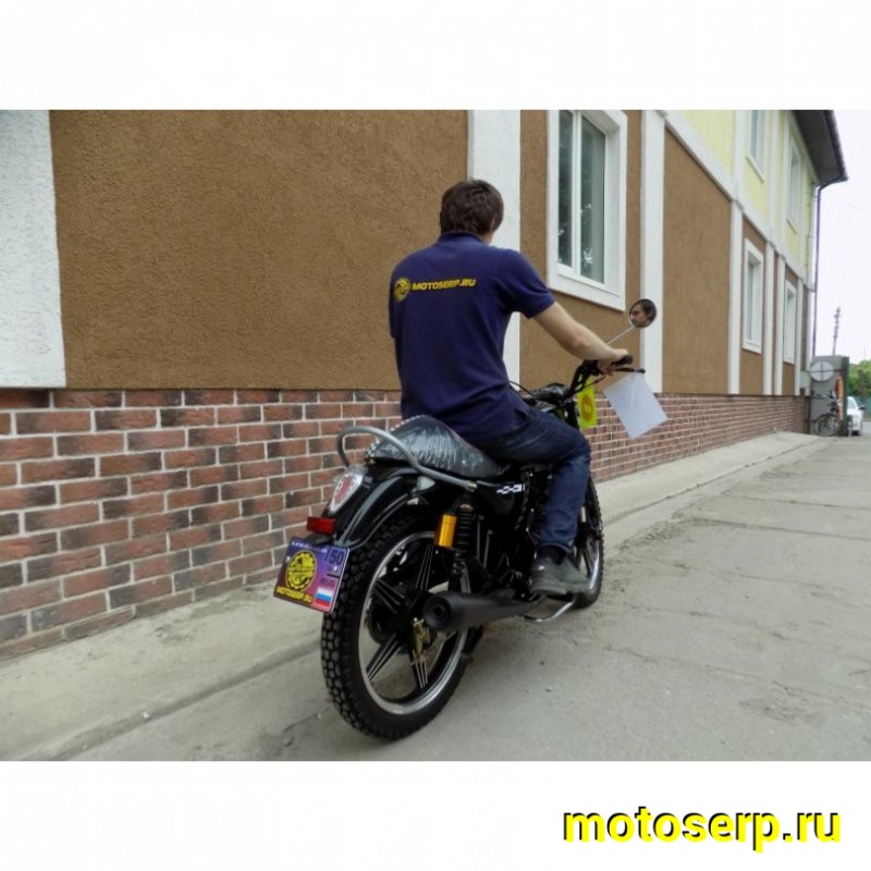 Купить  ====Мотоцикл ММ VENTURE (кафе рейсер) 200cc, CBB200, (с ПТС) с баланс. валом, 4так; 2.75-18" / 100/90-18", диодная светотехника (шт) купить с доставкой по Москве и России, цена, технические характеристики, комплектация фото  - motoserp.ru