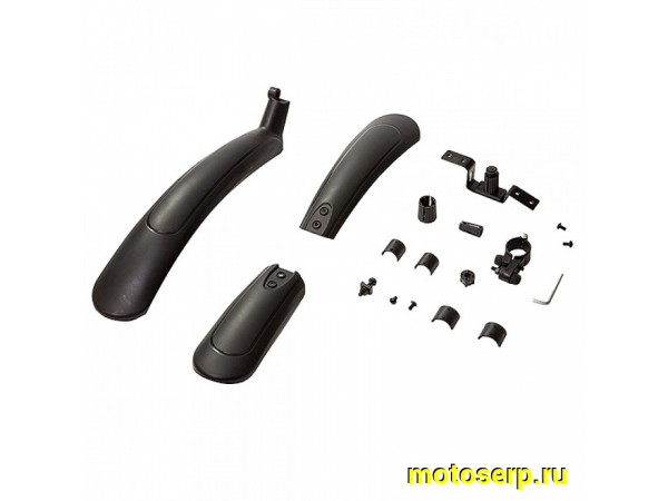 Купить  Крылья пласт 2-х 24"-26" GT-DYH широкие Вело (пар) (Грат Вест Х94982 купить с доставкой по Москве и России, цена, технические характеристики, комплектация фото  - motoserp.ru