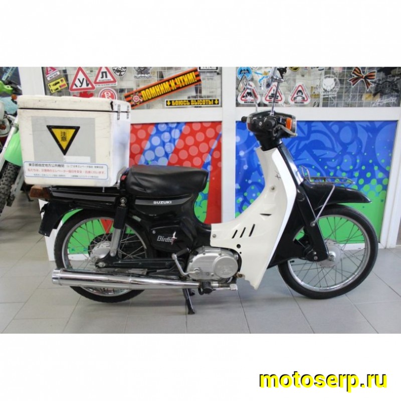 Купить  ====Мопед Suzuki Birdie 50 2т Из Японии,без пробега по РФ купить с доставкой по Москве и России, цена, технические характеристики, комплектация фото  - motoserp.ru