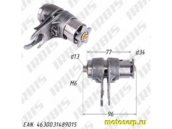 Купить  Вилки переключения передач 139FMB, 147FMH, 152FMH (реверс,1+3); ATV50-125 (+ копирный вал) (шт) (SM 792-6536 купить с доставкой по Москве и России, цена, технические характеристики, комплектация фото  - motoserp.ru