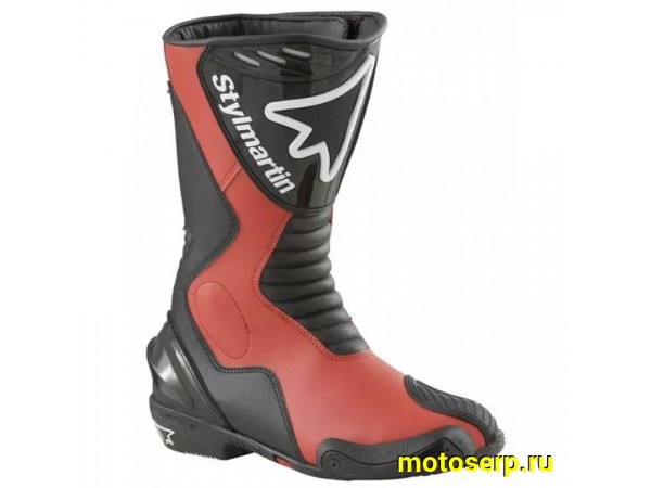 Купить  Мотоботы турист. STYLMARTIN DIABLO (защ. голени), красные р-р 39"(N/Q) (пар) (0 купить с доставкой по Москве и России, цена, технические характеристики, комплектация фото  - motoserp.ru