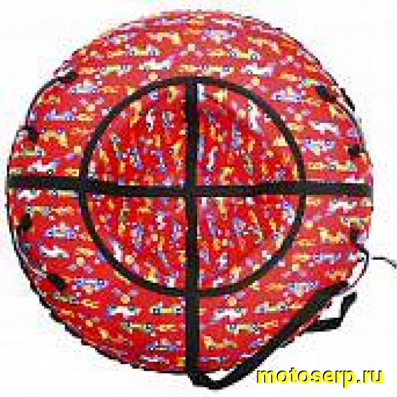 Купить  ====Тюбинг (ватрушка) надувные санки d-120см Люкс с камерой в ассортименте  (шт) (Грат Вест  купить с доставкой по Москве и России, цена, технические характеристики, комплектация фото  - motoserp.ru