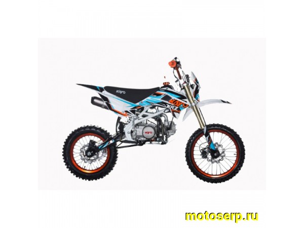 Купить  ====Питбайк KAYO CLASSIC YX125EA KRZ (спортинв), эл.стартер, п/автомат 4-х такт., возд. охлажд., диск/диск17/14 (2018 г) (SM купить с доставкой по Москве и России, цена, технические характеристики, комплектация фото  - motoserp.ru