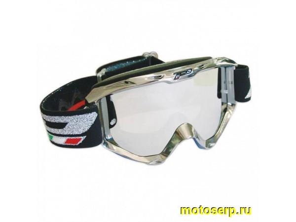 Купить  ====Очки мото Кросс PROGRIP 3450CH, цвет Хром TOP CHROME в комплекте с LS. 3298 31-03511 JP (шт) купить с доставкой по Москве и России, цена, технические характеристики, комплектация фото  - motoserp.ru