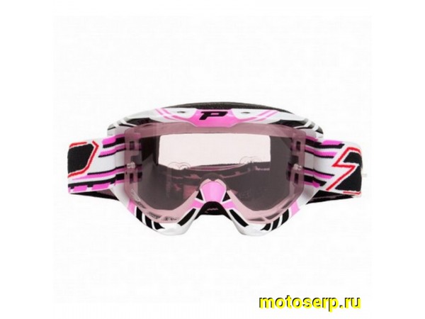 Купить  ====Очки мото Кросс PROGRIP 3450 TOP в комплекте с LS. 3298, цвет Фуксия 31-03506 JP (шт) купить с доставкой по Москве и России, цена, технические характеристики, комплектация фото  - motoserp.ru
