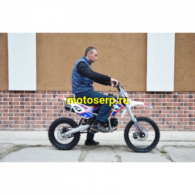 Купить  ====Питбайк BSE DX 125 (спортинв), 17/14, 125сс, возд. охлажд.,вилк.перев., диск/диск, (шт) купить с доставкой по Москве и России, цена, технические характеристики, комплектация фото  - motoserp.ru