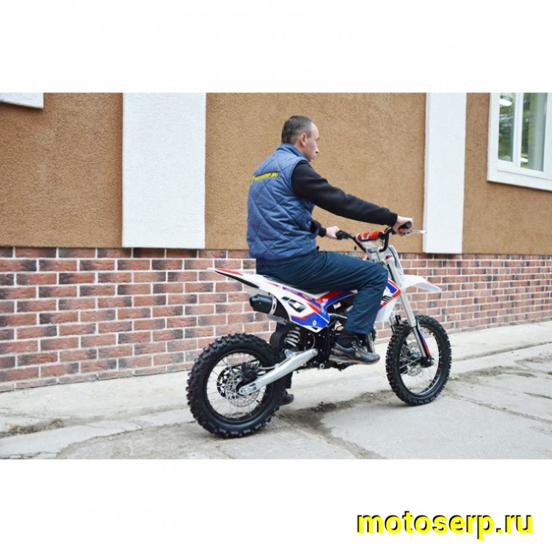 Купить  ====Питбайк BSE DX 125 (спортинв), 17/14, 125сс, возд. охлажд.,вилк.перев., диск/диск, (шт) купить с доставкой по Москве и России, цена, технические характеристики, комплектация фото  - motoserp.ru
