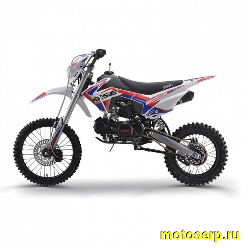 Купить  ====Питбайк BSE DX 125 (спортинв), 17/14, 125сс, возд. охлажд.,вилк.перев., диск/диск, (шт) купить с доставкой по Москве и России, цена, технические характеристики, комплектация фото  - motoserp.ru