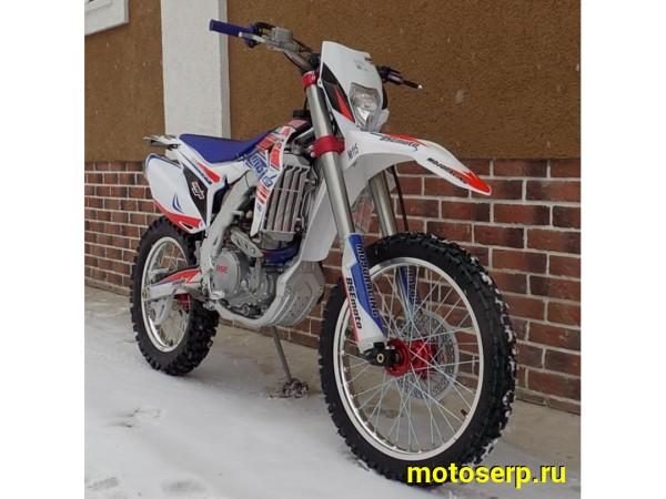 Купить  ====Кросс BSE Мотоцикл кроссовый BSE M8-450 (спортинв), 21/19, 4Т, 450cc, жидк. охлажд, электро и кикстартер, (2018) (шт)  купить с доставкой по Москве и России, цена, технические характеристики, комплектация фото  - motoserp.ru