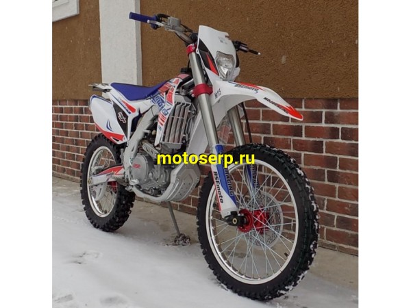 Купить  ====Кросс BSE Мотоцикл кроссовый BSE M8-450 (спортинв), 21/19, 4Т, 450cc, жидк. охлажд, электро и кикстартер, (2018) (шт)  купить с доставкой по Москве и России, цена, технические характеристики, комплектация фото  - motoserp.ru