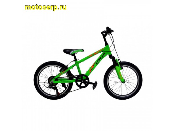 Купить  ====20" скоростной LORAK JUNIOR 206 (Boy) (Лорак Джуниор) (Муж) 20"; 6ск; рама-алюминий; тормоз-V-Brake (шт)  купить с доставкой по Москве и России, цена, технические характеристики, комплектация фото  - motoserp.ru