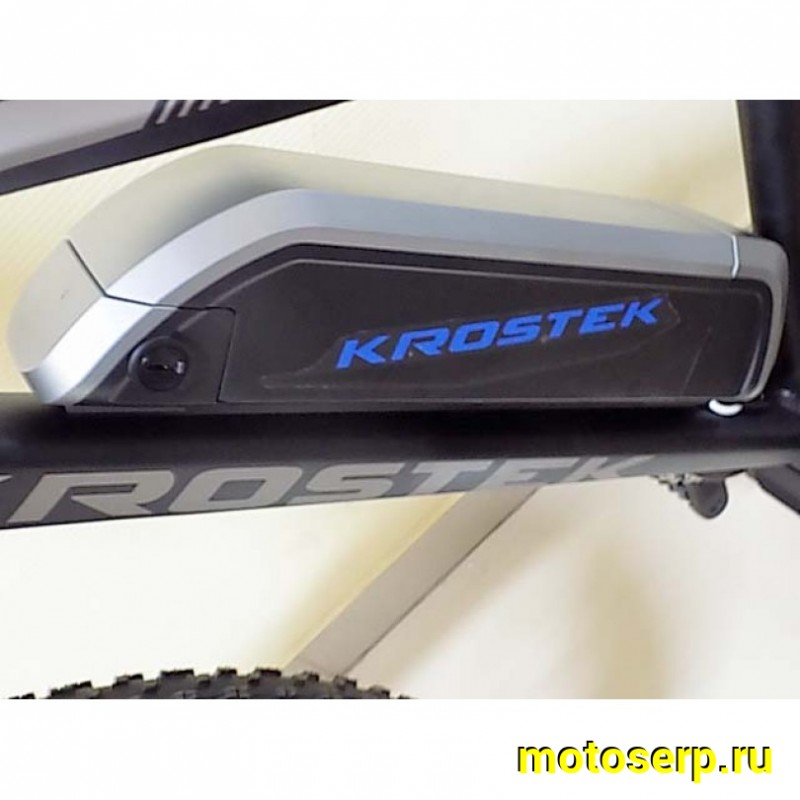 Купить  ====Электровелосипед 26" ECO FAT01 KROSTEK  350 Вт, 8 ск, 28 кг  Рама ALL, Li-ion батарея, адаптер 220В (шт) купить с доставкой по Москве и России, цена, технические характеристики, комплектация фото  - motoserp.ru