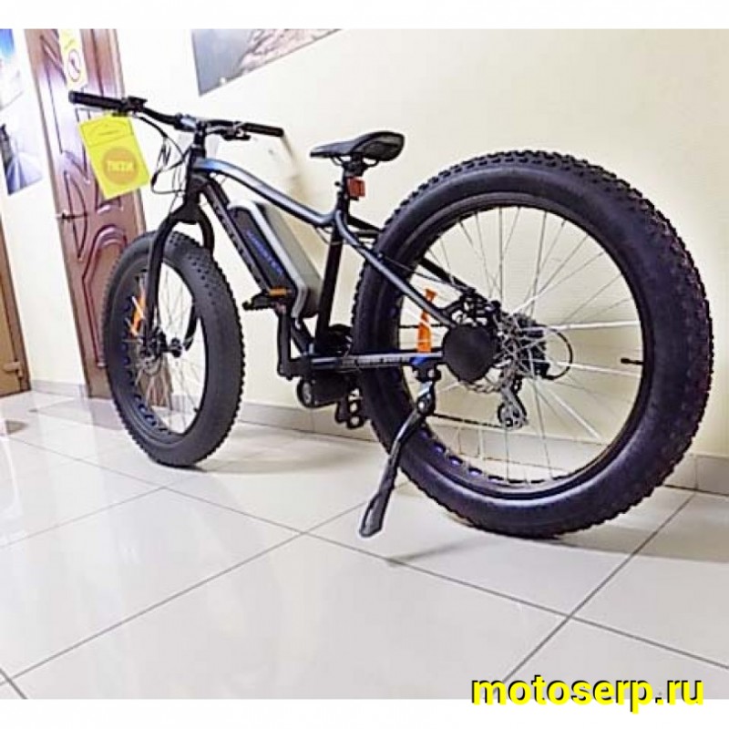 Купить  ====Электровелосипед 26" ECO FAT01 KROSTEK  350 Вт, 8 ск, 28 кг  Рама ALL, Li-ion батарея, адаптер 220В (шт) купить с доставкой по Москве и России, цена, технические характеристики, комплектация фото  - motoserp.ru