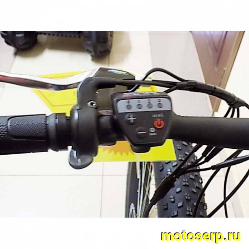 Купить  ====Электровелосипед 26" ECO FAT01 KROSTEK  350 Вт, 8 ск, 28 кг  Рама ALL, Li-ion батарея, адаптер 220В (шт) купить с доставкой по Москве и России, цена, технические характеристики, комплектация фото  - motoserp.ru