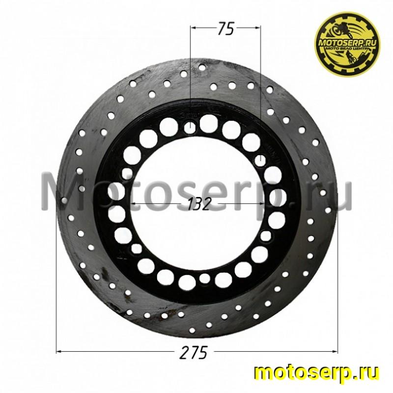 Купить  Диск тормозной передний (275x132) (отв:6x75) ММ Спринтер SPRINTER (шт) (MM 93848 купить с доставкой по Москве и России, цена, технические характеристики, комплектация фото  - motoserp.ru
