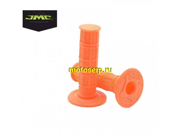 Купить  Ручки руля (грипсы) Кросс мягкие оранжевые  (пара) (TATA 800002018 купить с доставкой по Москве и России, цена, технические характеристики, комплектация фото  - motoserp.ru