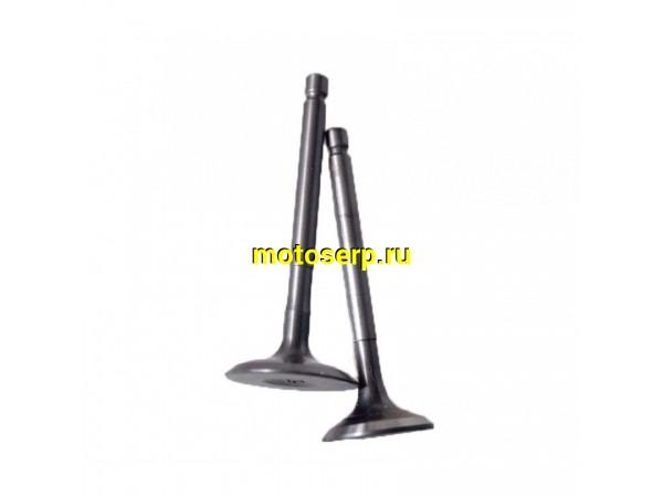 Купить  Клапан Yamaha YBR125 (впуск/выпуск) (D-26mm, d-22mm, L-65mm, l-64mm, T-5mm, t-5mm) (комп) (Мир 32918 (MT G-403 купить с доставкой по Москве и России, цена, технические характеристики, комплектация фото  - motoserp.ru