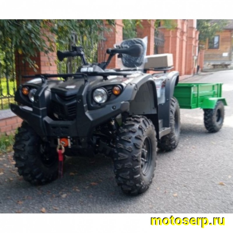 Купить  500сс Квадроцикл BALTMOTORS STRIKER 500 EFI (ЭПТС), серый, черный, темно-зеленый,  утилит. 4х4, 4 механ. с вариат; реверс , лебедка, фарк (шт) (BL купить с доставкой по Москве и России, цена, технические характеристики, комплектация фото  - motoserp.ru