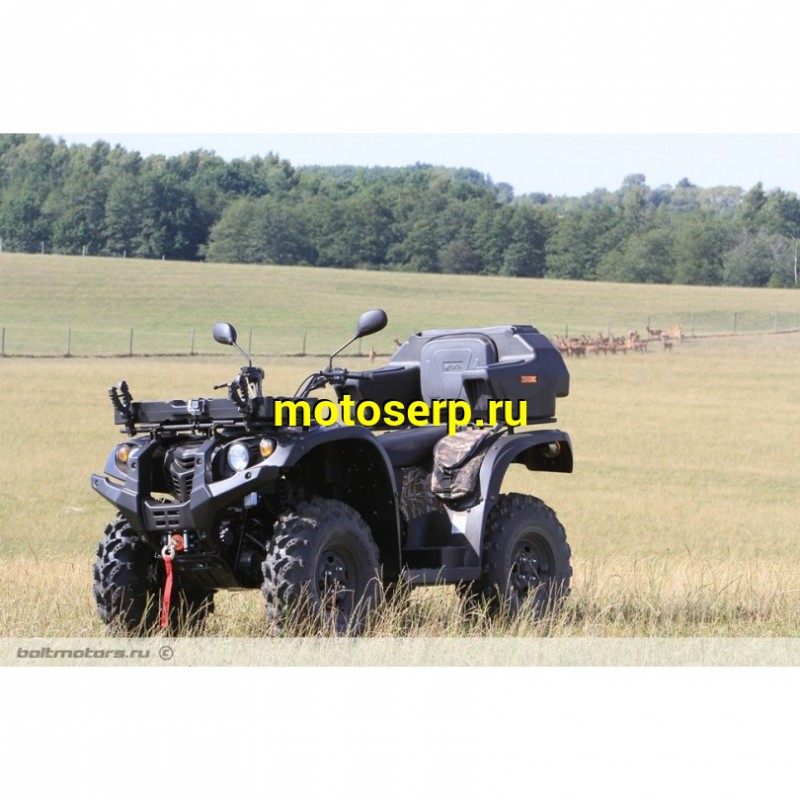 Купить  500сс Квадроцикл BALTMOTORS BM500 EFI (ЭПТС), черный, темно-зеленый,  утилит. 4х4, 491сс ; механ. с вариат; реверс , лебедка, фарк, спинка (шт) (BL купить с доставкой по Москве и России, цена, технические характеристики, комплектация фото  - motoserp.ru