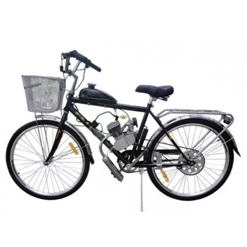 Купить  Мотокомплект с мотором F80 STELS NAVIGATOR 200 (Gent) (Стелс Навигатор 200) (Муж) 2так, колеса 28", CDI, 3лс. (шт) (Мир 60818 купить с доставкой по Москве и России, цена, технические характеристики, комплектация фото  - motoserp.ru