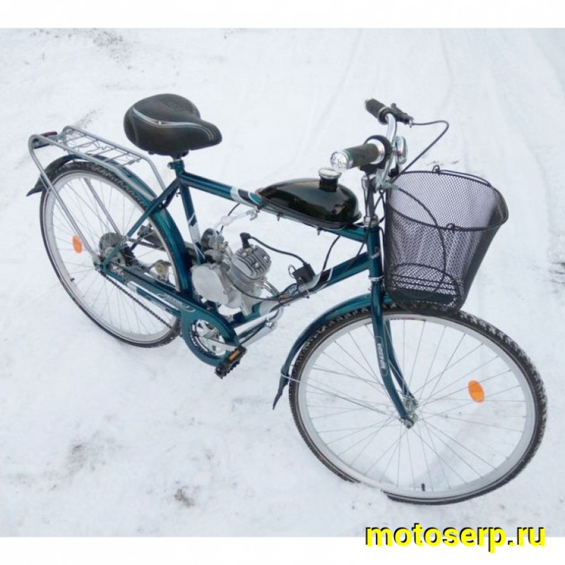 Купить  Мотокомплект с мотором F80 STELS NAVIGATOR 200 (Gent) (Стелс Навигатор 200) (Муж) 2так, колеса 28", CDI, 3лс. (шт) (Мир 60818 купить с доставкой по Москве и России, цена, технические характеристики, комплектация фото  - motoserp.ru