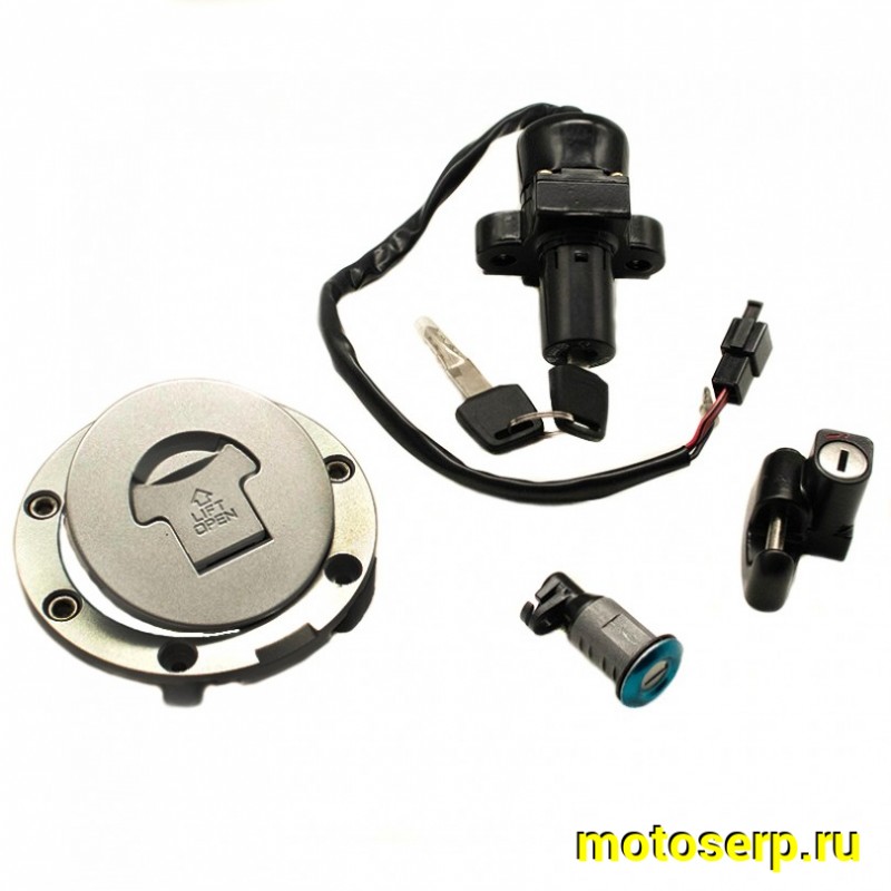Купить  Замок зажигания (комплект замков) Honda CB400  + крышкa&nbsp;бензобaкa,зaмок&nbsp;бaгaжникa&nbsp; (комп) (Мир 39643 купить с доставкой по Москве и России, цена, технические характеристики, комплектация фото  - motoserp.ru