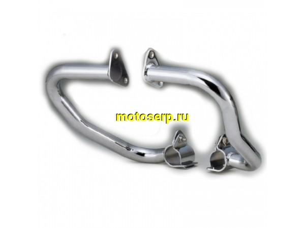 Купить  Дуги безопасности CB400 хром (комп) (Мир 33735 купить с доставкой по Москве и России, цена, технические характеристики, комплектация фото  - motoserp.ru