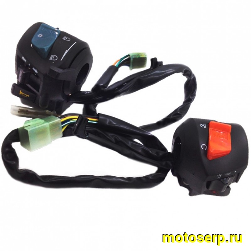 Купить  Переключатели руля (ПК) блок переключателя (7+2+1, 9+2+1) Honda CB400 (ком) (Мир 33780 (МОТО-SRUTER 1486 купить с доставкой по Москве и России, цена, технические характеристики, комплектация фото  - motoserp.ru