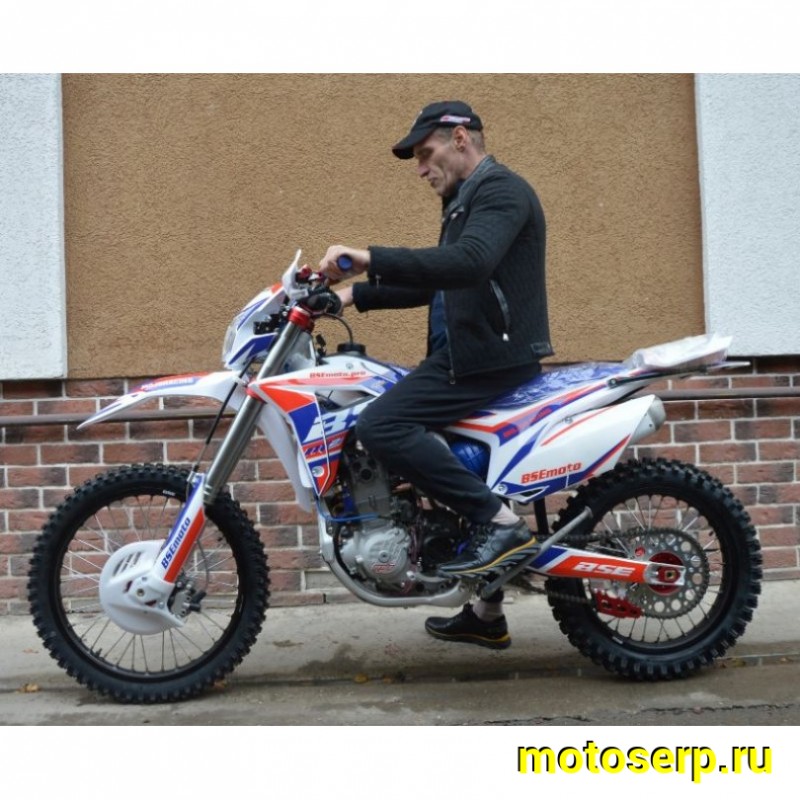Купить  ====Мотоцикл Кросс/Эндуро BSE M2-250 (спортивн), 21/18,177MM, 4т, 250cc, жидк. охлажд, ALL рама, 1 глушитель (2021) (шт) купить с доставкой по Москве и России, цена, технические характеристики, комплектация фото  - motoserp.ru