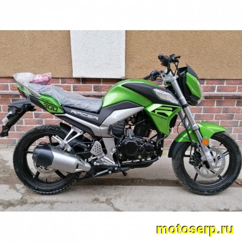 Купить  Мотоцикл RACER RC300CK-N Fighter 4так., 300сс, 2-х клап. с баланс. валом, 5 ск., возд. охл., кол. 17" (шт) купить с доставкой по Москве и России, цена, технические характеристики, комплектация фото  - motoserp.ru
